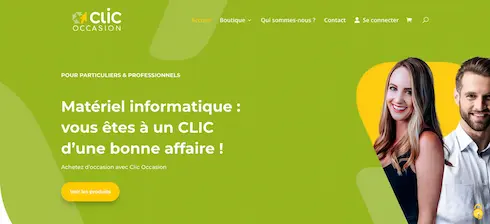 Site web de clic occasion