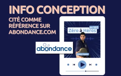 Info Conception cité par Abondance.com