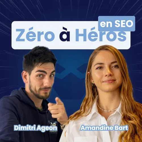 Invité du podcast seo Amandine Bart