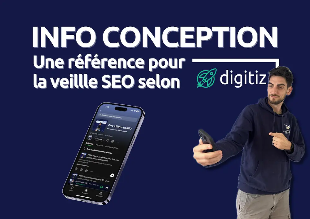 Podcast seo cité par Digitaz en tant que référence SEO