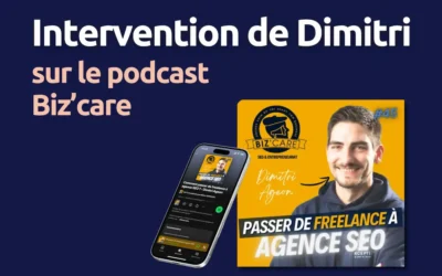 Info Conception dans le podcast Biz’Care : Le parcours de Dimitri Ageon